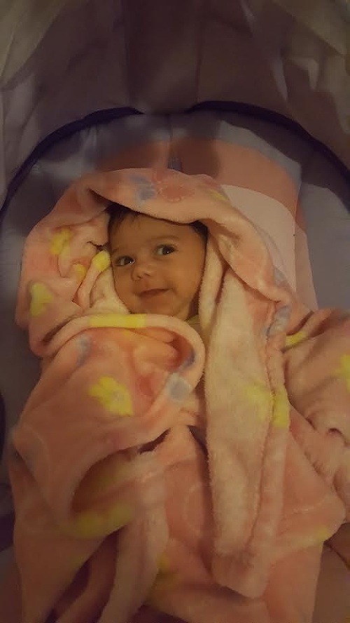 Malá Doa Iridzaj je rozkošné bábätko.