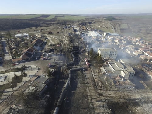 Vlakové nešťastie v katastri bulharskej obce Chitrino.