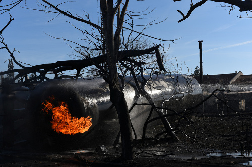  V Bulharsku explodoval nákladný vlak s cisternami s kvapalným plynom.