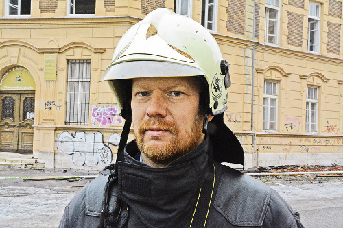 Hovorca hasičov Tomáš Berzetel informoval o skaze v Košiciach.