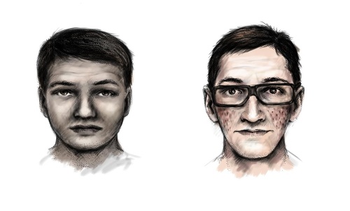 Polícia zverejnila portréty podozrivej dvojice.