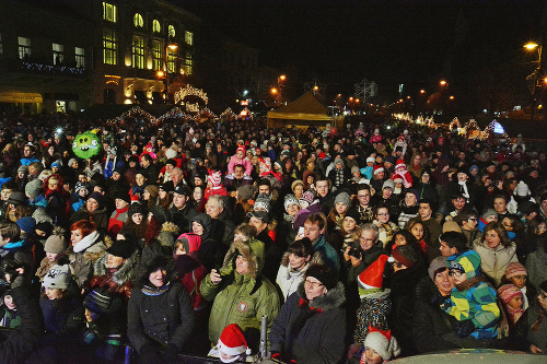 Vianočné trhy v Košiciach sú otvorené denne do 22. hodiny.