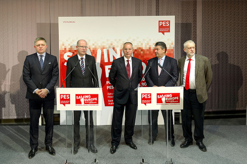 Fico na víkendovej konferencii pobúril svojich kolegov zo Strany európskych socialistov.