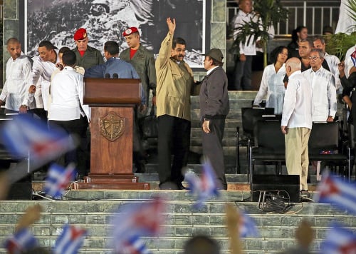 S Castrom sa prišli rozlúčiť juhoamerickí ľavicoví lídri.