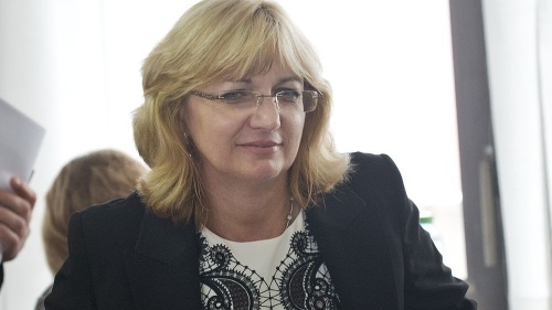 Predsedníčka Súdnej rady SR Jana Bajánková.