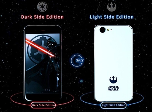 Nový Star Wars telefón má všetko pre nadšencov filmov v sebe.
