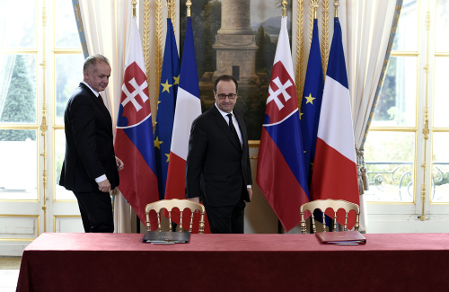 Európe je treba vrátiť entuziazmus, zhodli sa prezidenti Kiska a Hollande.