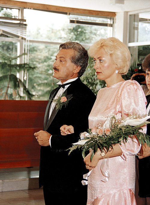 Štvrté manželstvo v roku 1992.
