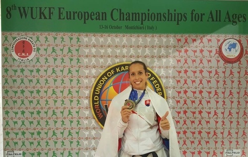 Martina Valentíková mala radosť aj z európskeho bronzu.