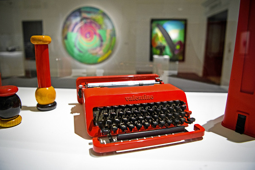 Retro písací stroj.