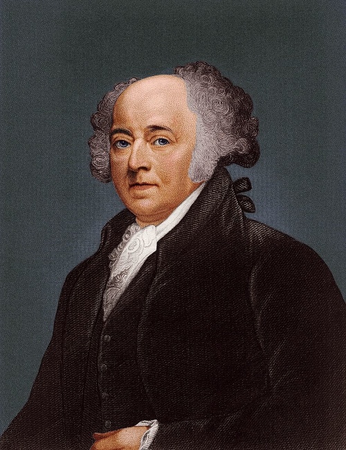 John Adams (1797 - 1801).