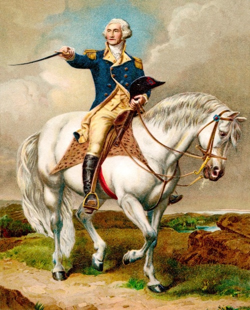 George Washington: Vyhral boj s Angličanmi o nezávislosť Spojených štátov.