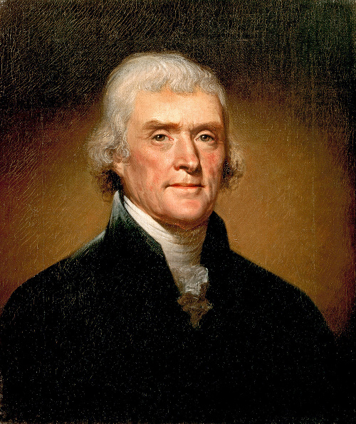 Thomas Jefferson (1801 - 1809).
