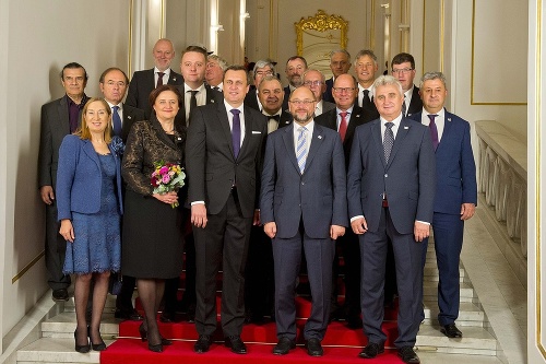Na Bratislavskom hrade sa zišlo 19 šéfov parlamentov z Európskej únie, začiatkom októbra. 