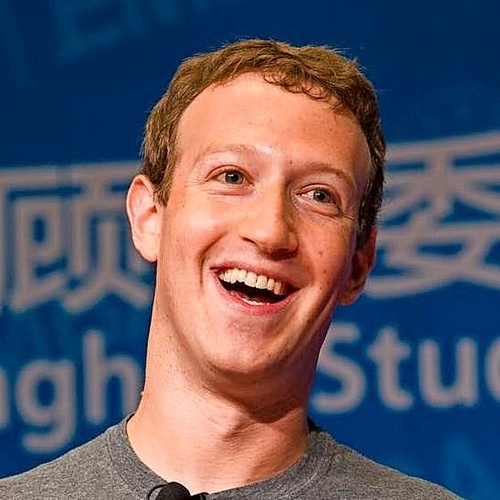 Zakladateľ facebooku Mark Zuckerberg.