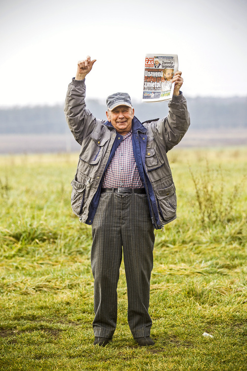 Dlhoročný a pravidelný čitateľ Nové- ho Času Ján (70) zo Záhoria vyhral Jackpot Trhacej mánie pred dvoma rokmi.