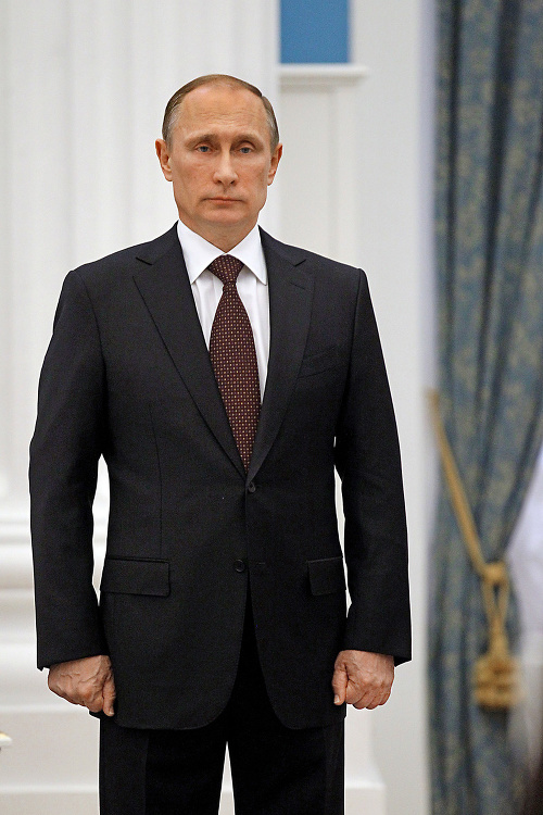 Vladimir Putin (63) - ruský prezident.