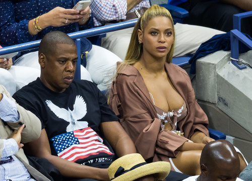 Serene na US Open fandili Beyoncé a Jay-Z.