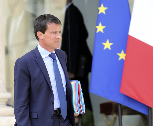 Francúzsky premiér Manuel Valls.
