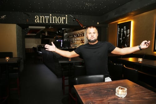 Michal Kamaras, majiteľ Antinori Cocktail bar