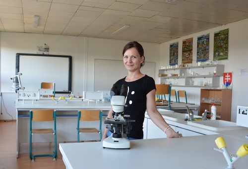 Máme nové laboratórium.