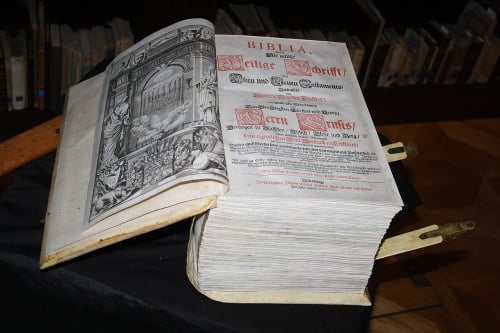 Biblia od Martina Luthera Na svete je z nej len pár kusov.