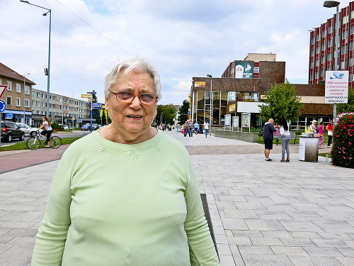 Helena Koščová (81), dôchodkyňa, Vranov nad Topľou.