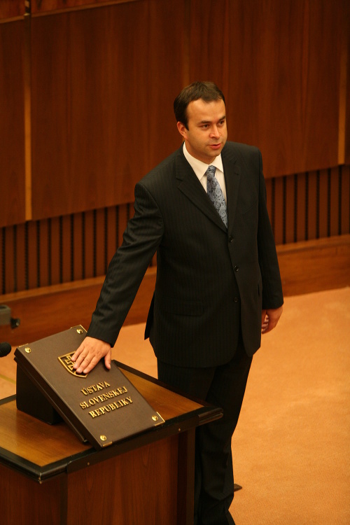 Ján Podmanický (39), poslanec Smeru.