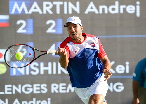 Andrej Martin sa s olympijským turnajom rozlúčil prehrou s Nišikorim.