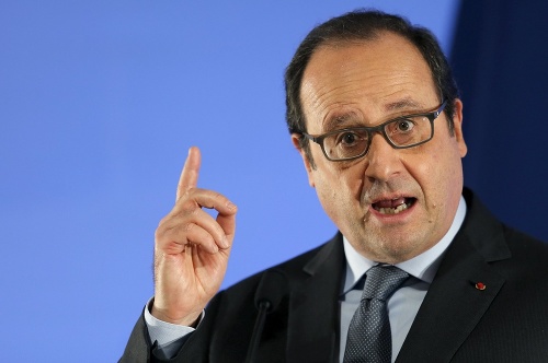 Francúzsky prezident Hollande