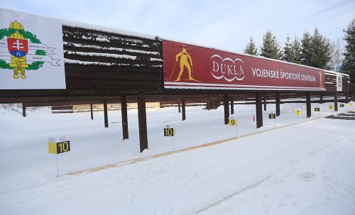 Nová biatlonová strelnica v lyžiarskom areáli v Králikoch neďaleko Banskej Bystrice.