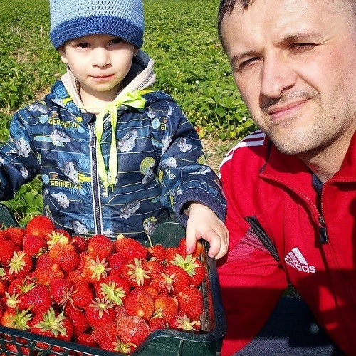 Malý Šimonko pri zbere jahôd zaskočil otecka nečakanou otázkou.