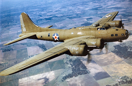 B-17 - nazývaný aj lietajúca pevnosť