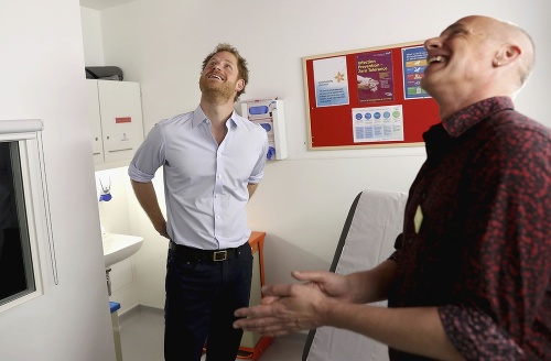 Princ Harry podstúpil rýchly HIV test.