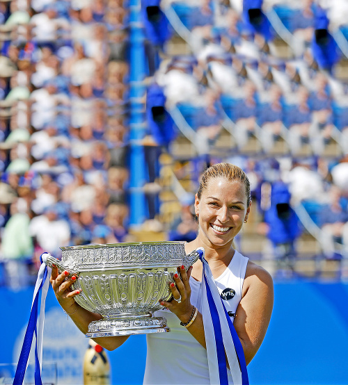 Cibulková získala na tráve v Eastbourne šiesty titul na okruhu WTA.