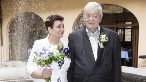 Agáta Poláková a Karol Polák sa vzali v sobotu v centre Bratislavy.
