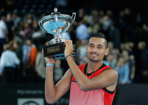 íťazom turnaja TP v Marseille sa stal Austrálčan Kyrgios.