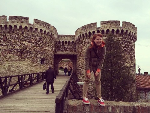 Silvia navštívila aj Belehradskú pevnosť.