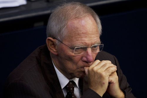 Nemecký minister financií Wolfgang Schäuble