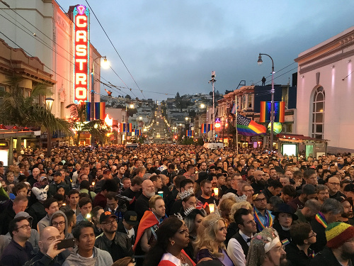 Spomienková akcia sa konala aj v San Franciscu.