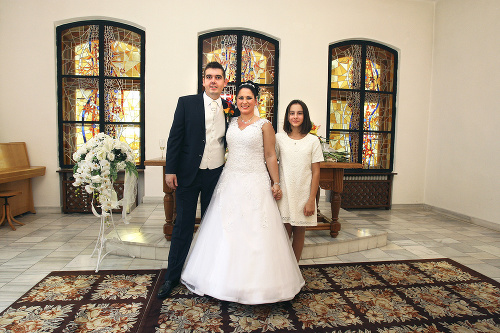 Chomova dcéra Alena si vzala Tomáša Valicu v septembri.