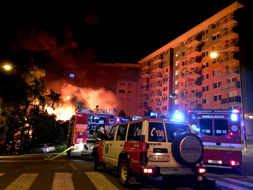 V horúcom pekle zasahovalo 12 posádok hasičov.