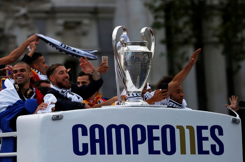 Hráči Realu Madrid zažili famózne majstrovské uvítanie. 