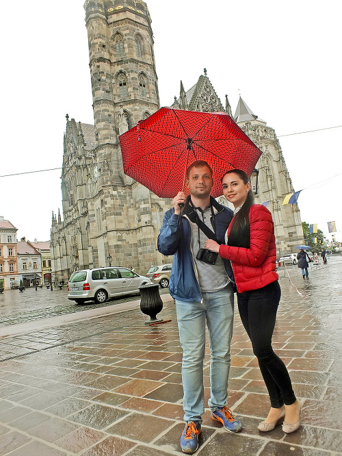 Košice, dážď, 12 stupňov Celzia