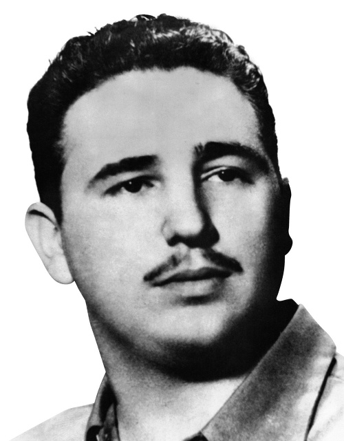 Mladý Fidel Castro