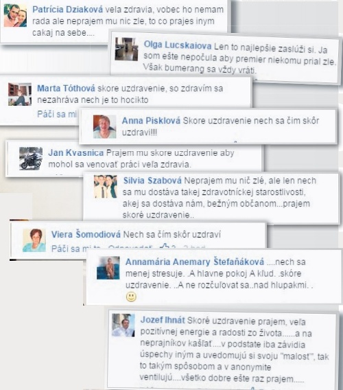 Čo prajú Slováci premiérovi na Facebooku?