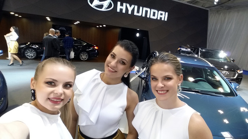 Dievčatá z Hyundai.