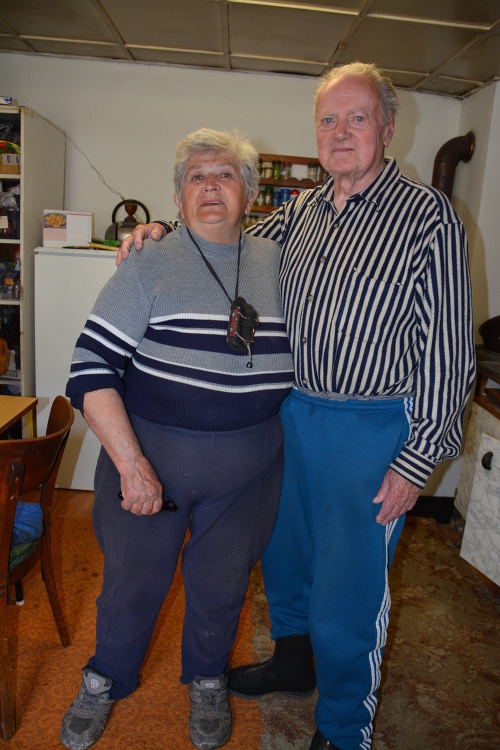 Helena (75) a Ján (77) Piatrikovci, dôchodcovia.