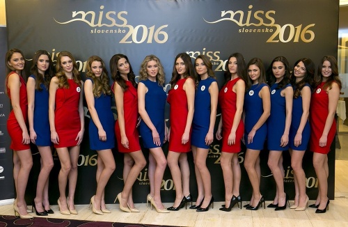 Finalistky Miss Slovensko 2016.