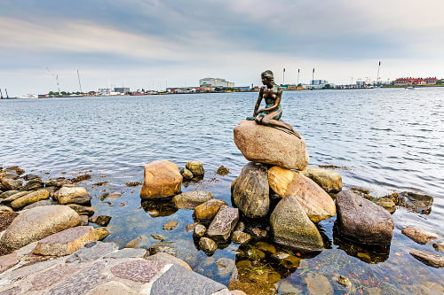 Socha morskej panny v Kodani